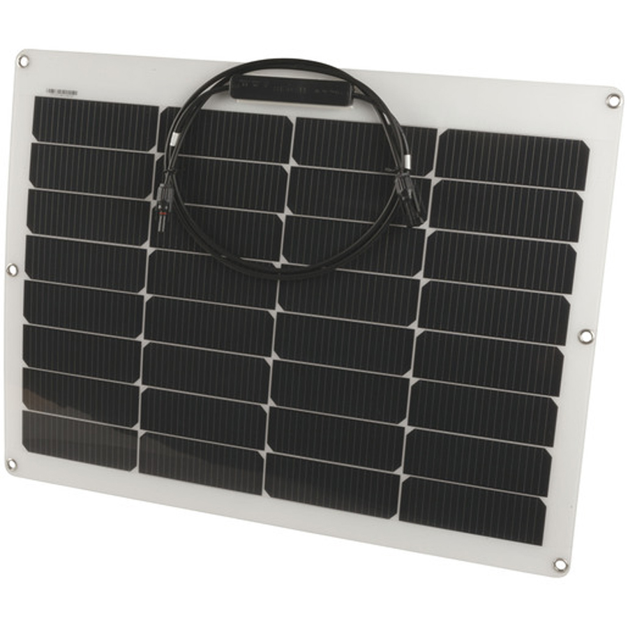 50W 12V Semi Flexible Solar Panel with DF Technology 