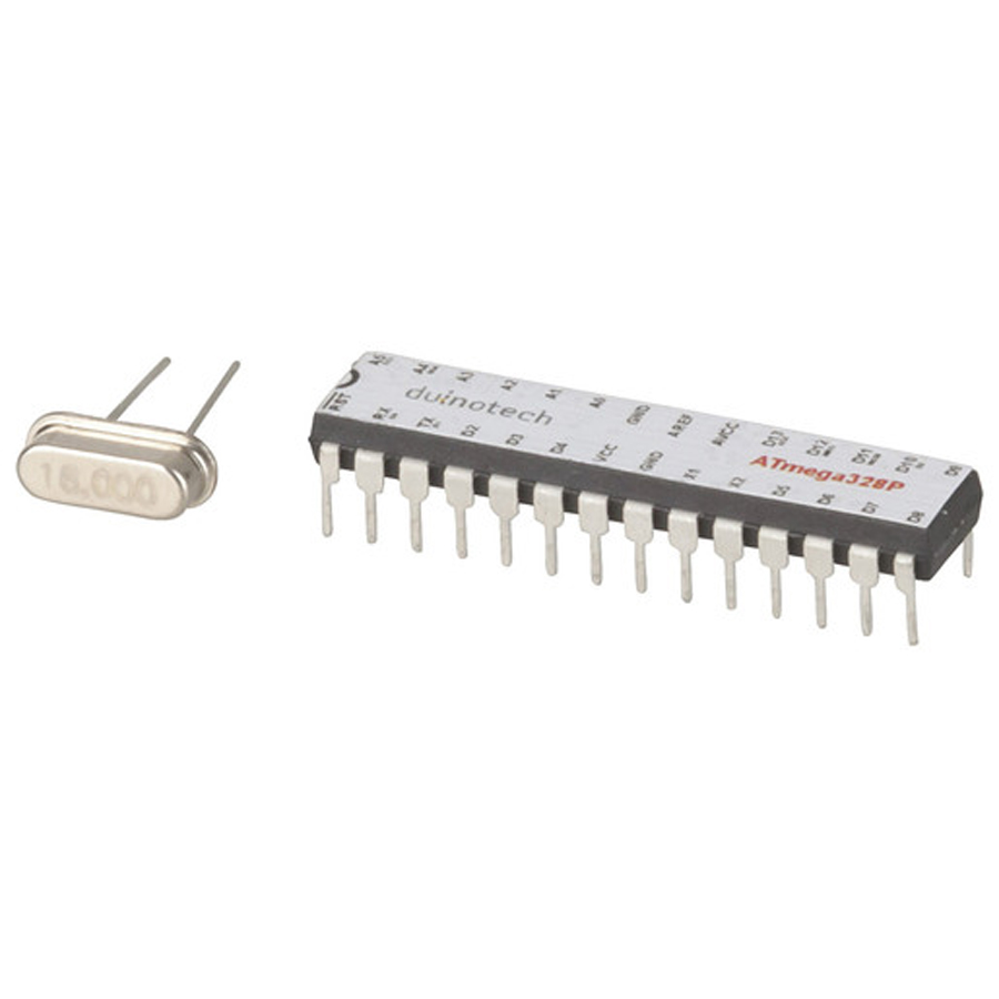 ATMEGA328P MCU IC with Arduino UNO Bootloader and 16MHz Crystal 