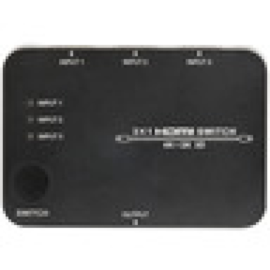 Digitech 3 Input HDMI Switcher with Remote Control